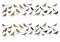 Birds Edible Image cake border 2 Strips per sheet 3.5x10.5 inchs